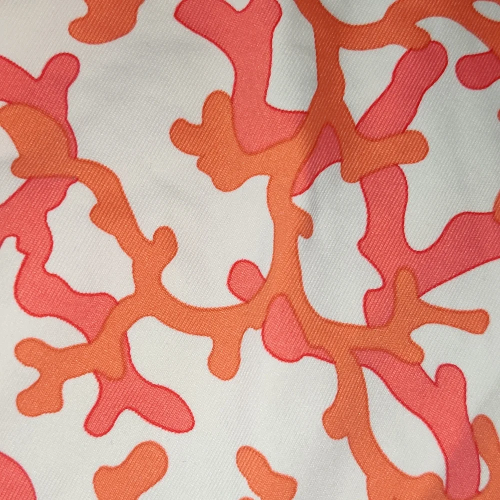 J.McLaughlin Coral 🪸 Print Skirt Sz 6 - Picture 5 of 6